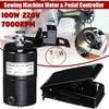 Efficient 100W Sewing Machine Motor Sewing Machine Pedal Foot Pedal Present for Professional Tailors and Enthusiasts