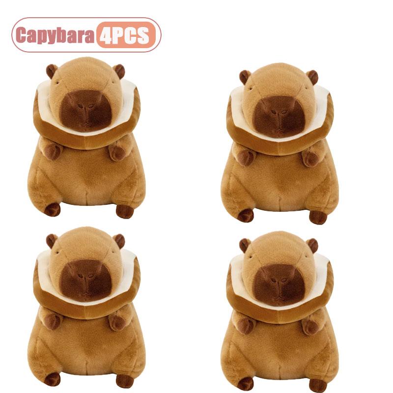 1-S Brot Toast Wasser Delfin Puppe Schlaf Kuschel Capybara Ornament Plüschtier Mädchen Kissen Geburtstagsgeschenk Heimdekoration