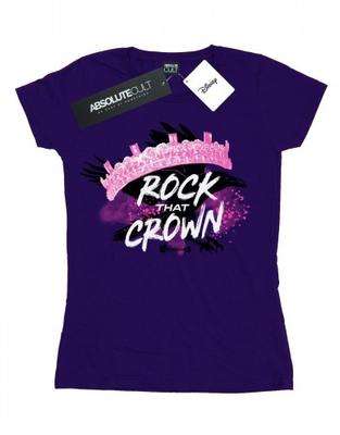 Womens/Ladies The Descendants Rock That Crown Cotton T-Shirt