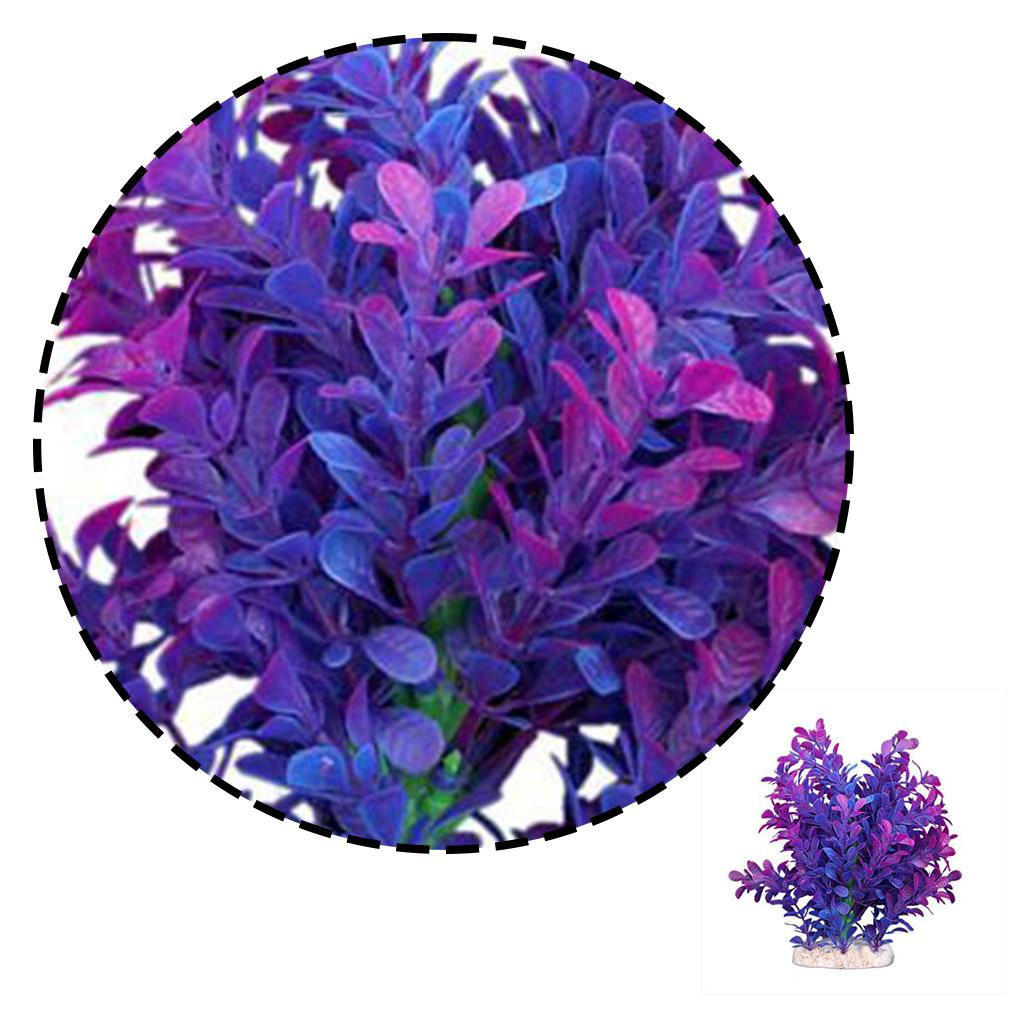 Plastic Grass Ornament Fish Tank Decoration Water Plant Aquarium Artificial