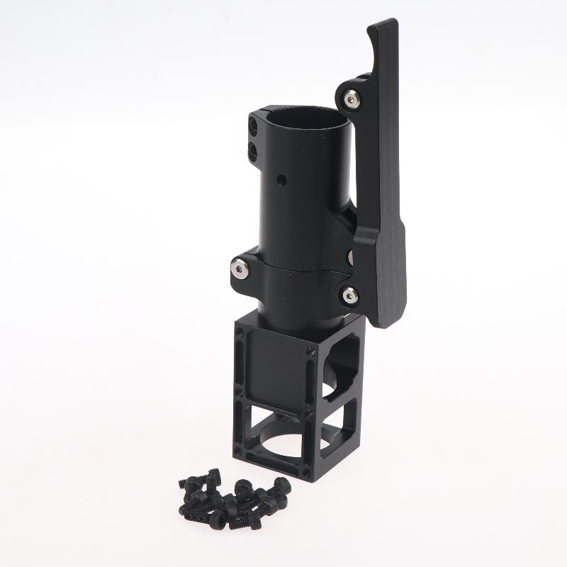 1Pcs 30Mm Horizontal Folding Quick Release Metal Tube Foldable Arm Connector Pipe Union Connection Joint For Rc Uav Drone