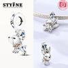 Original Charmscopper Cool Bulldog Animal Beads Fit Charms Platabracelets For Women Jewelry Making Diy Fine Gifts