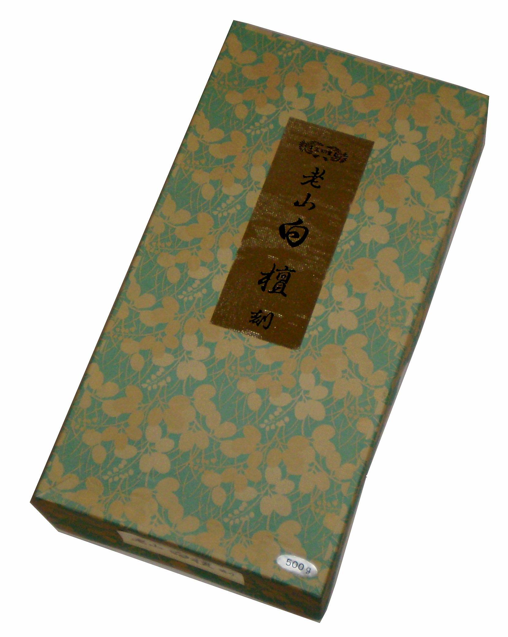 

Yuchudo Incense Laoshan Sandalwood Chopped 500g #751