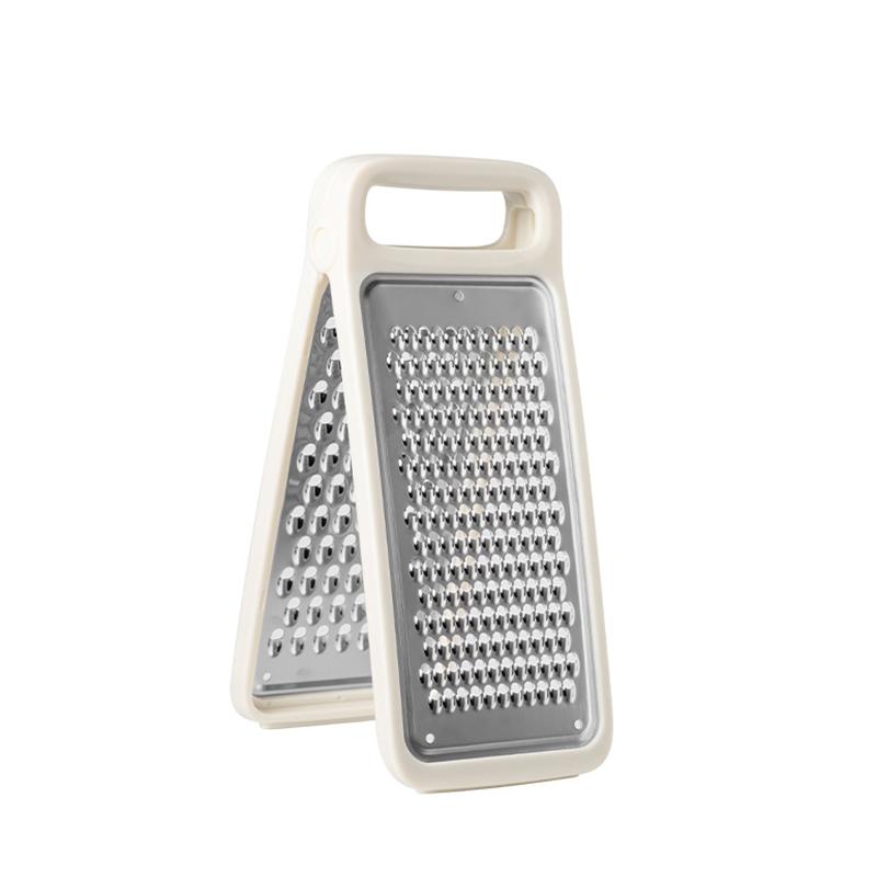 Foldable Double-Sided Stainless Steel Vegetable Cutter Kitchen Multifunctional Grater Potato And Cucumber Slicer белый