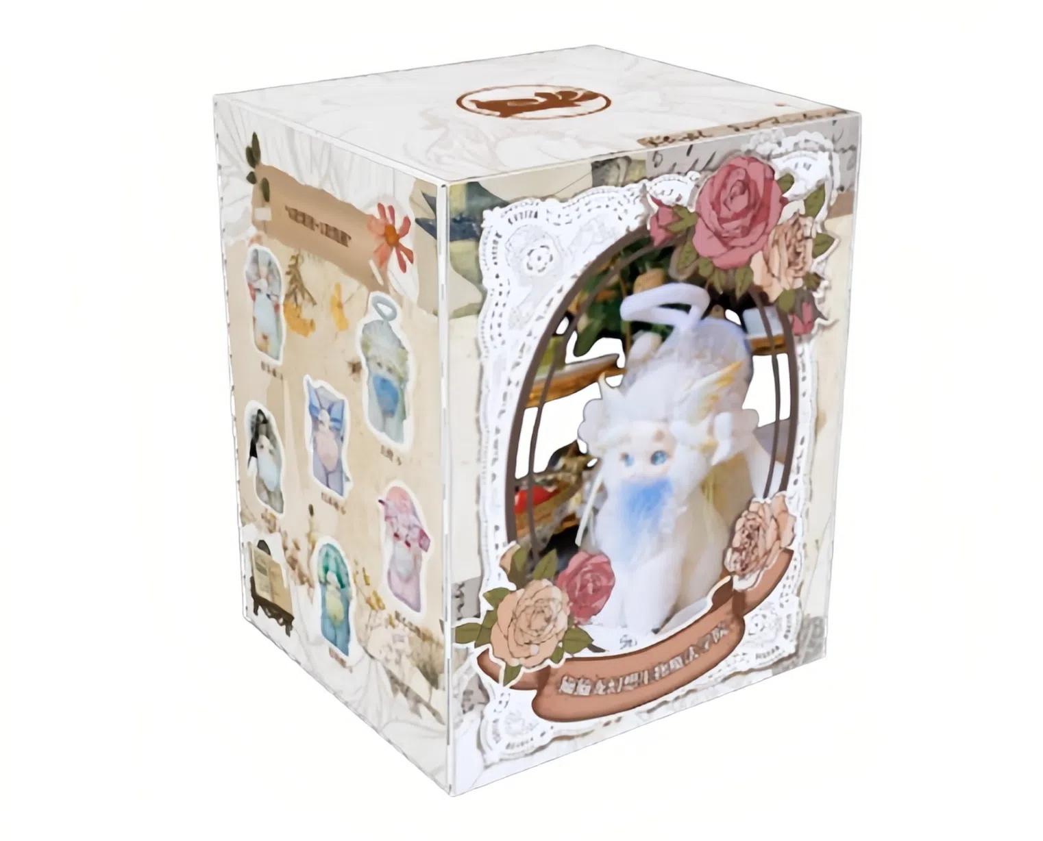 Hot Rabbit Dragon Fantasy Creature Cat Magic Academy Series Blind Box Cute Plush Doll Trendy Toy Girls Christmas Gifts V2 Cuddly Stuffed Fluffy