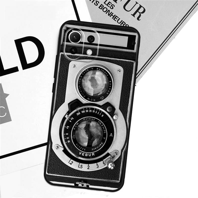 Retro Nostalgia Camera Case For Xiaomi 15 14 17 Ultra 13T 14T 15T Pro POCO F8 Ultra F7 F5 F6 X3 X5 X6 X7 Pro Cover
