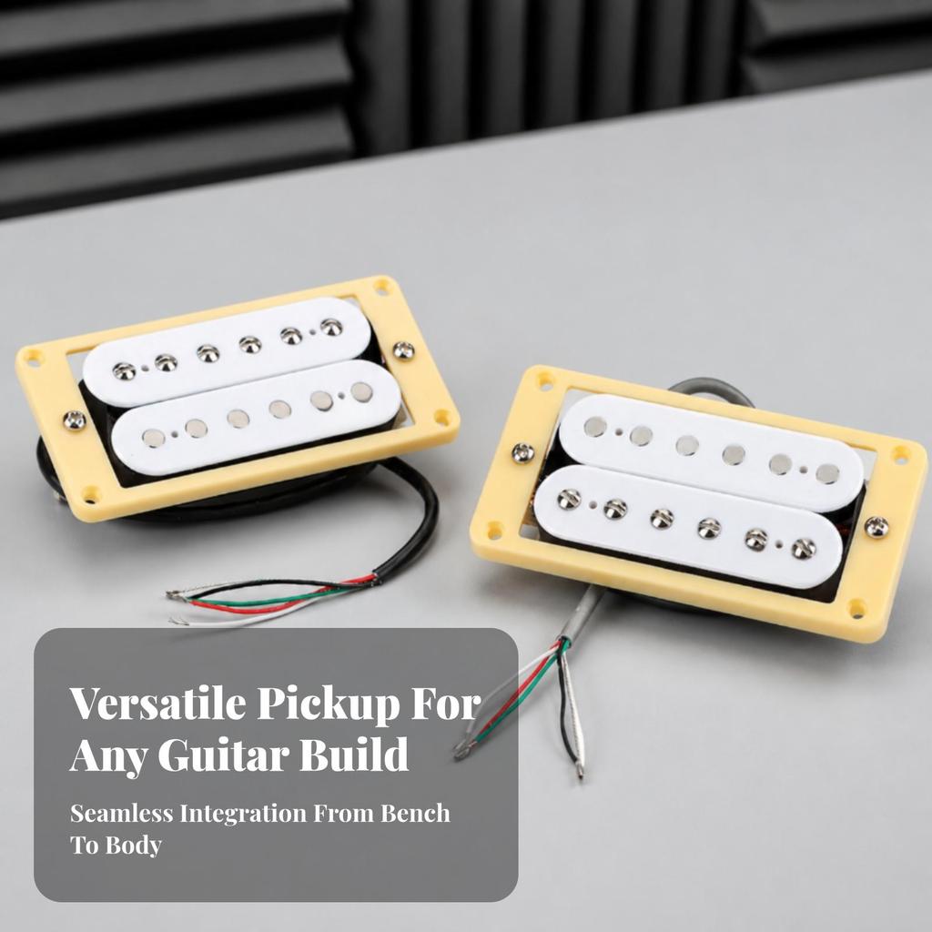 Electric Guitar Pickups Glossy Humbuckers Wired for Luthier