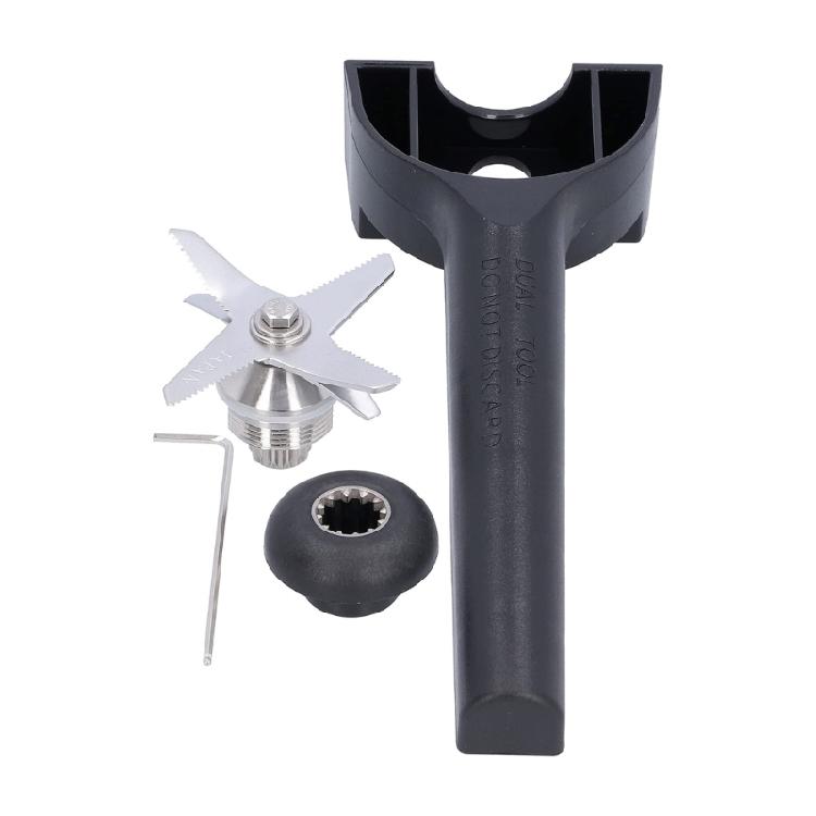 Premium Stainless Steel Blade Replacement Part Easy Installation Drive Socket Blender Accessory Suitable for Blenders