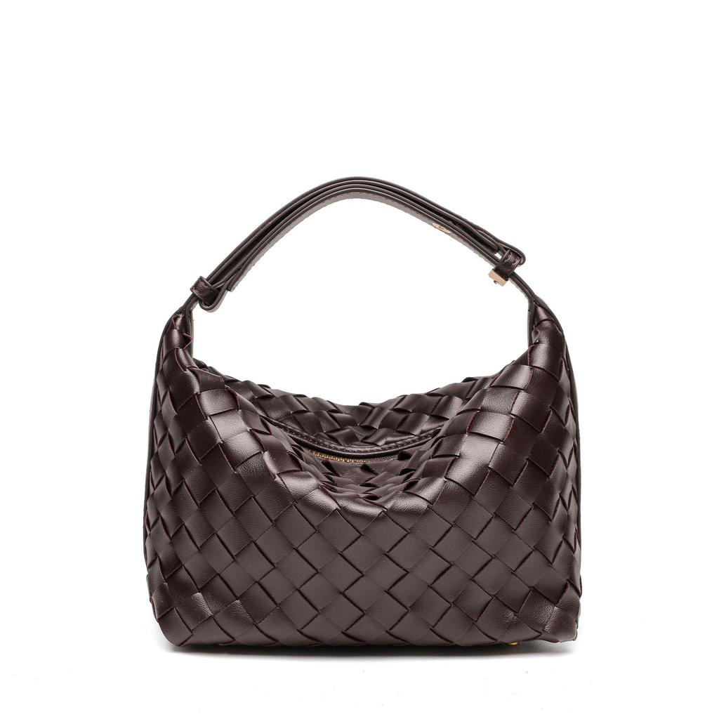 Damenhandtasche Marken-Design Französisch Retro Hochwertige Handgewebte Tasche Neu Vielseitig Tragbar Mode Unterarmtasche