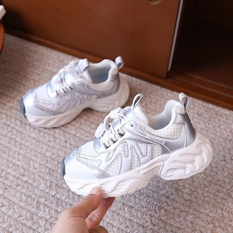 

2025 summer new thin mesh fashion platform sports dad shoes women breathable, lightweight and versatile casual Forrest Gump shoes tide 31
