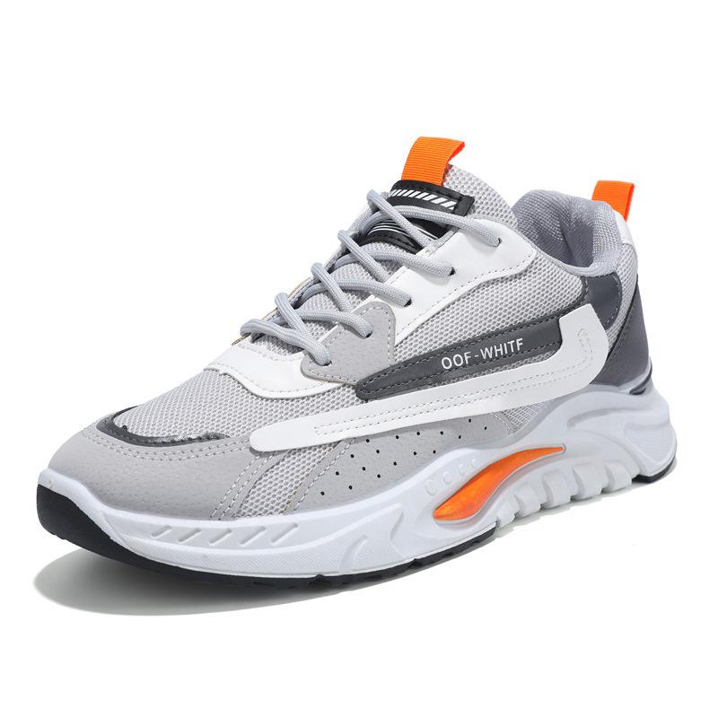 Nové jarní ležérní boty Pohodlné prodyšné běžecké boty Živé vysílání Sportovní obuv Mládežnická trendy pánská obuv