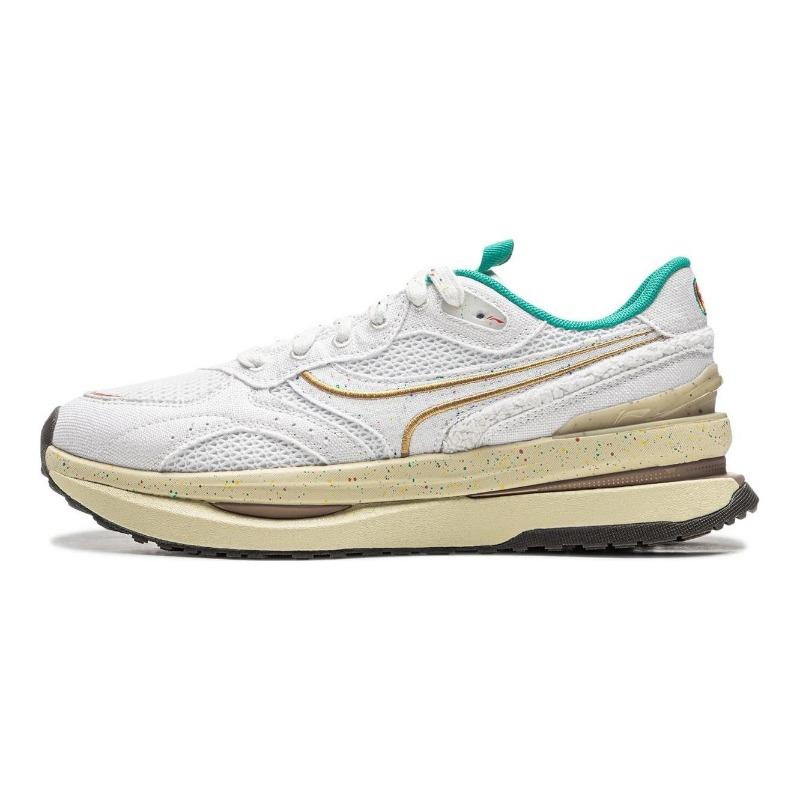 Li-Ning Classic Comfort Low Top Casual Shoes White Unisex AGCU491-1 41