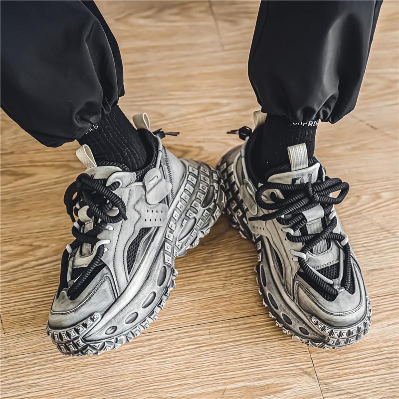 Fashion New Summer Outdoor Men's Casual Sneaker Shoes for Men Sports Thick Bottom Breathable Mans Loafers Popular Model Male Sneakers