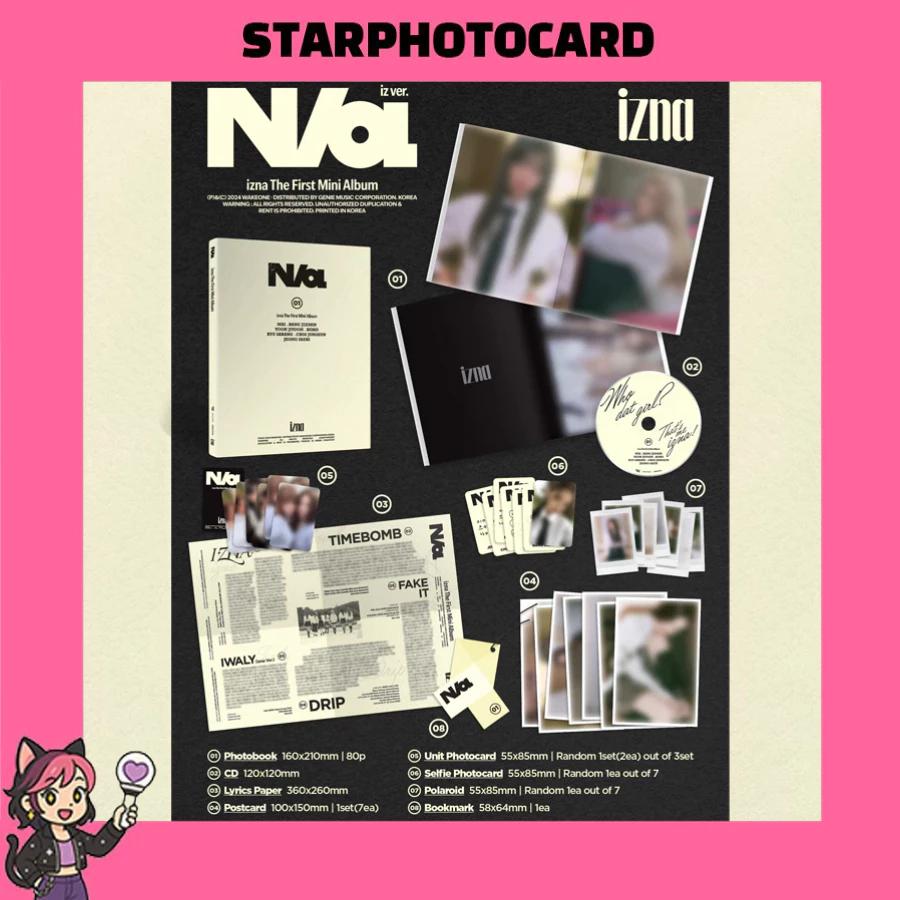 [READY STOCK] IZNA - 1st Mini Album N/a Photobook Album Ver.