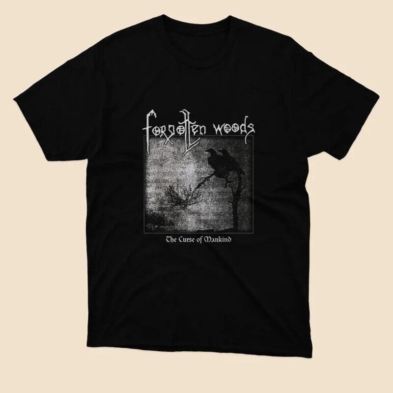 Limited Forgotten Woods The Curse of Mankind T-shirt Black Size S to 5XL Unisex T-Shirt S