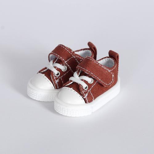

BJD Doll Accessories Canvas Shoes Sneakers Doll Shoes 1/6 yosd BJD Doll shoes кофейный
