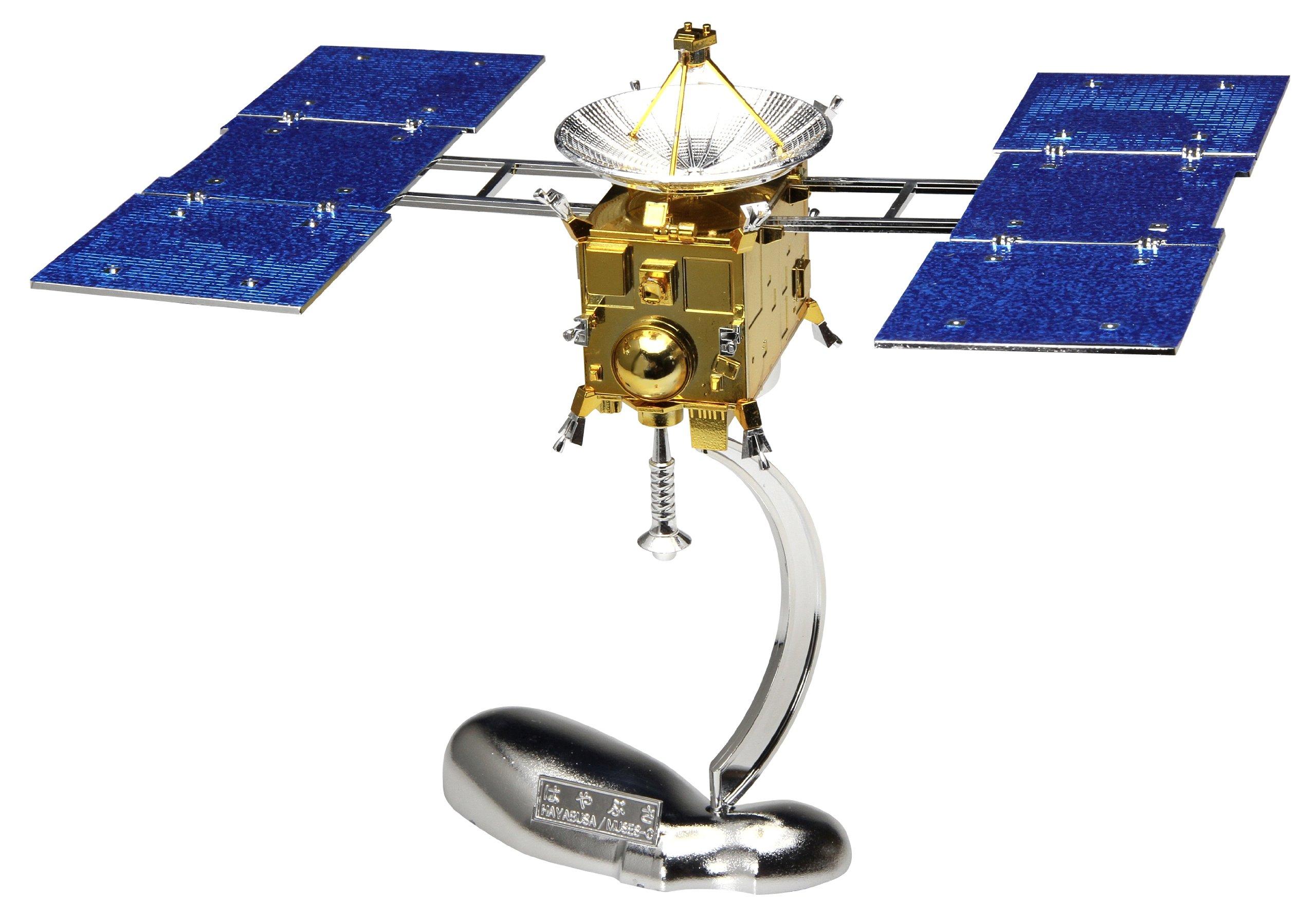 

Aoshima Bunka Kyozai Space Craft Asteroid Explorer Hayabusa Special Plated Edition No.SP 1/32 серебряный