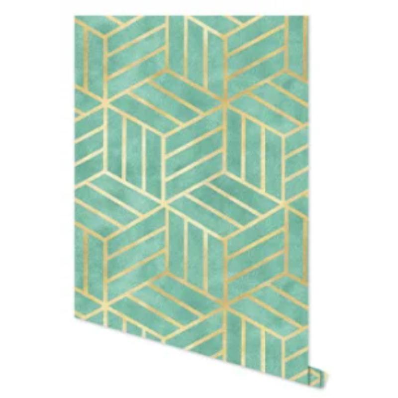 Gitter Kontaktpapier zum Abziehen und Aufkleben Schlafzimmer Geometrisch Selbstklebend Gestreifte Tapete für Badezimmerschrank