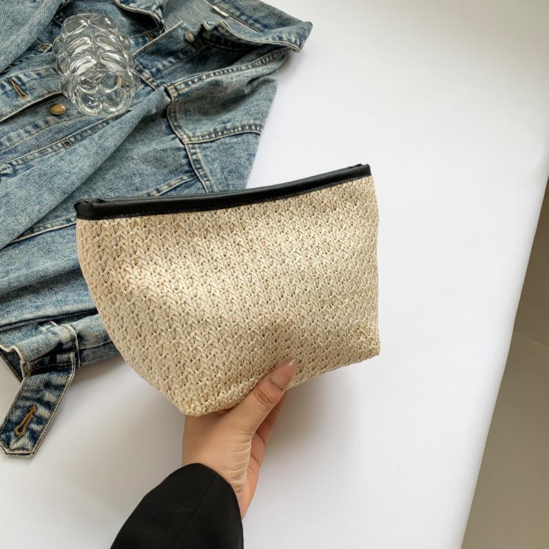 Модная плетеная ручная сумка из ПУ-кожи Шикарная маленькая квадратная сумка для летних нарядов