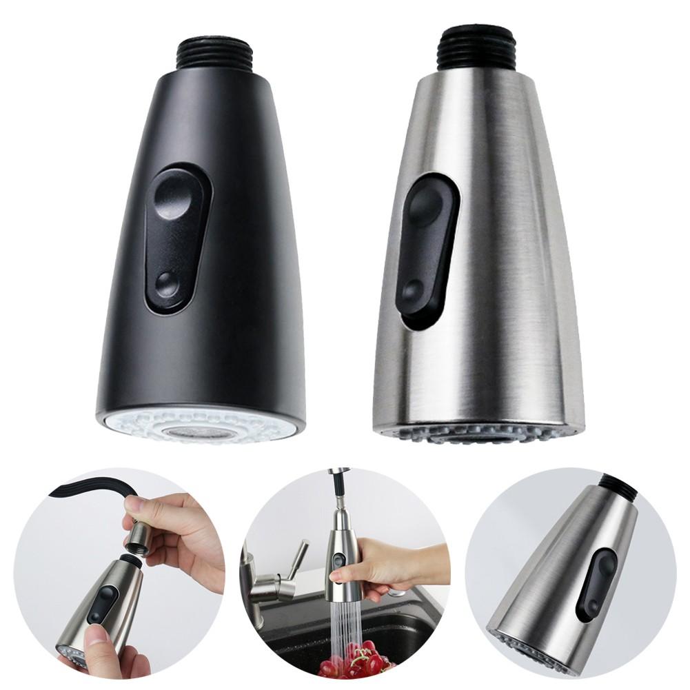 

Kitchen Pull Out Spray Head Replacement Sink Faucet Basin Mixer Tap срібний