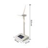 DIY Solar Powered Windmill Model Desk Home Decor,Kids Science Toy Crafts for Student