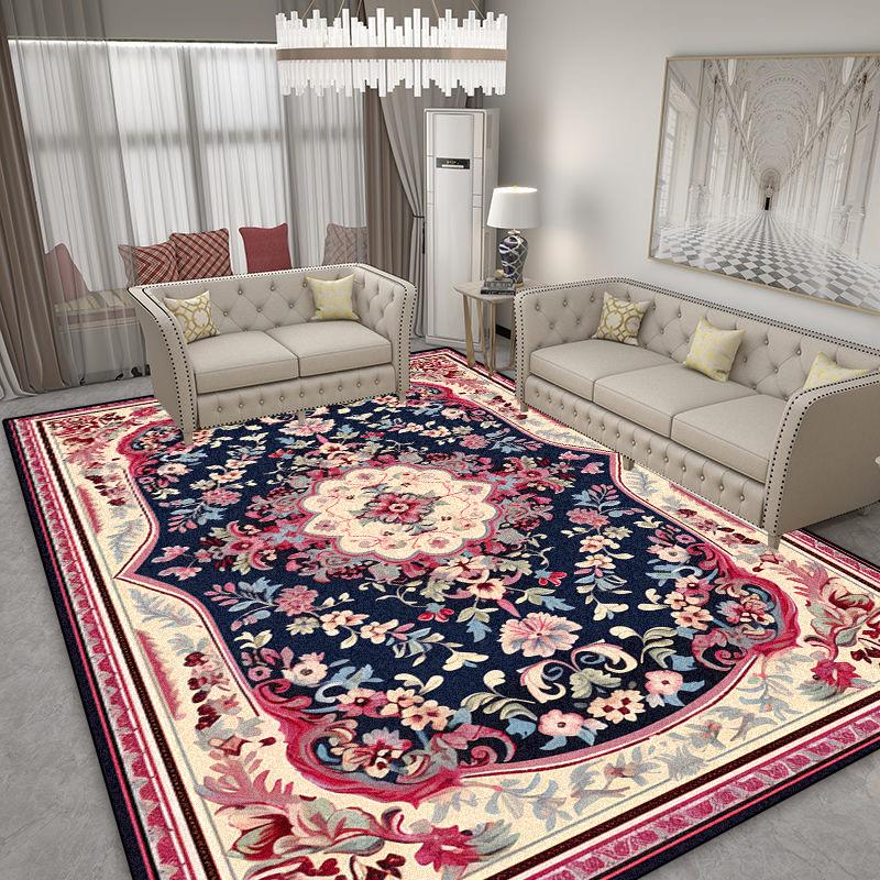 European Style Large Rugs for Living Room Decoration Home Luxury Carpet Sofa Area Nons-slip Floor Mats Bedroom Soft Carpets