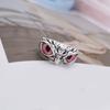 Adjustable Owl Ring with Big Eyes Ultralight Simple Style Finger Band Women Men Engagement Wedding Ring Jewelry Gift
