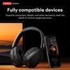 Original Lenovo LS106 Bluetooth 6.0 Headset Over Ear Lightweight Wireless Headphones HiFi Sound ENC Noise Cancelling Mic for Phone PC