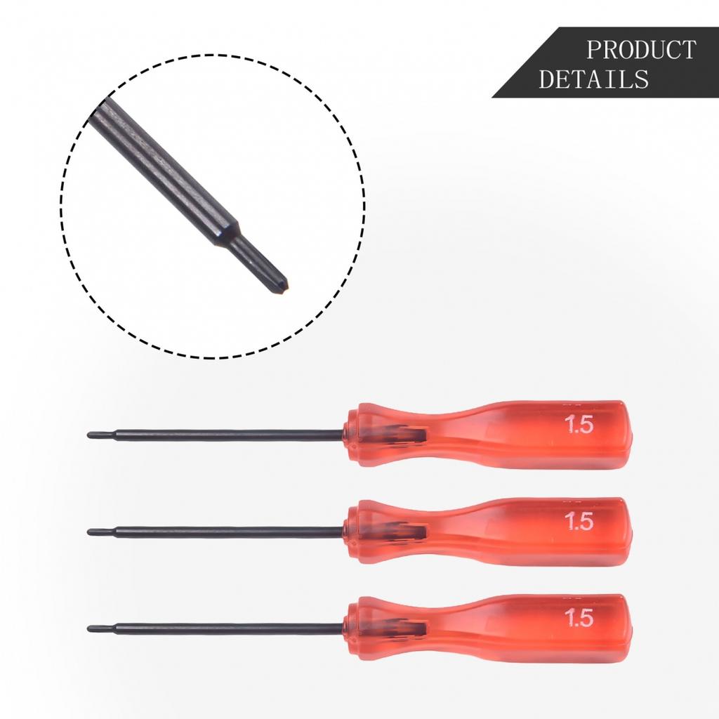 Handy 3 Pcs Tri Wing Y Tip Screwdriver Set for Nintendo Console Repair