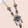 Meier Pearl necklace bohemia tassel two-purpose forehead chain exotic ethnic style