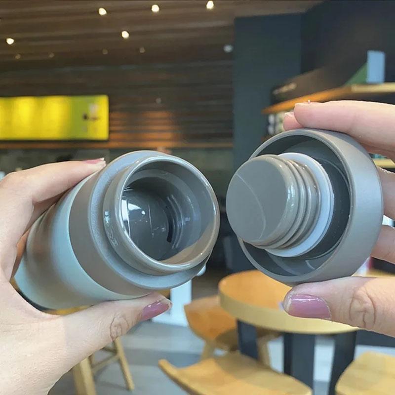 Απλός Λογοτεχνικός Παγωμένος Θερμός Κύπελλο Νερού από Ανοξείδωτο Ατσάλι Κούπα Μεγάλης Χωρητικότητας για Άνδρες και Γυναίκες