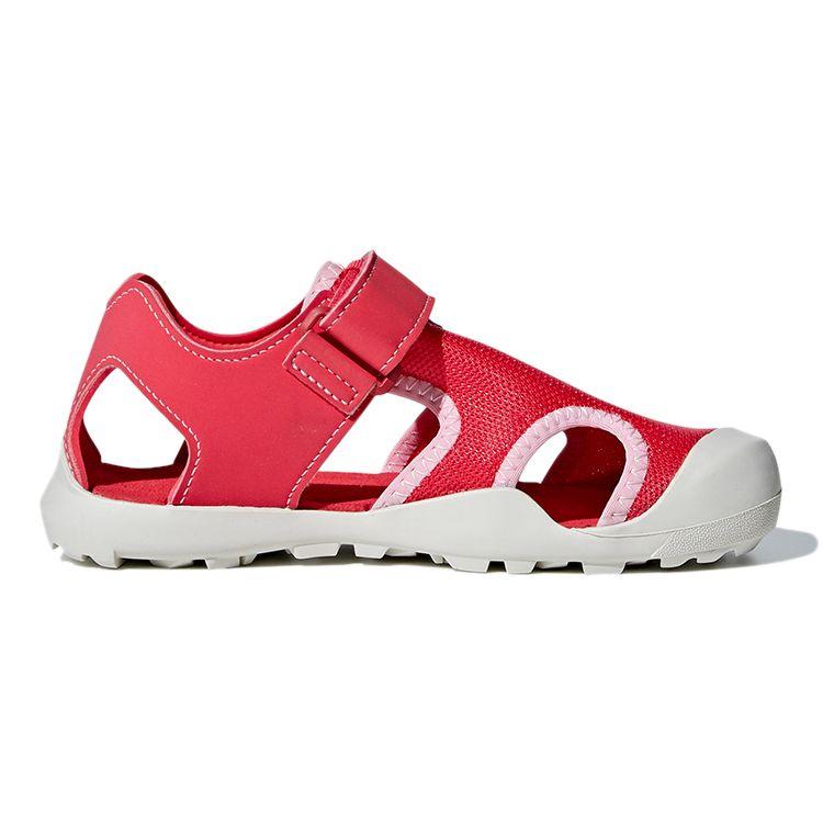 Adidas Captain Toey K Rosa Barnesandaler Råhvit BC0702