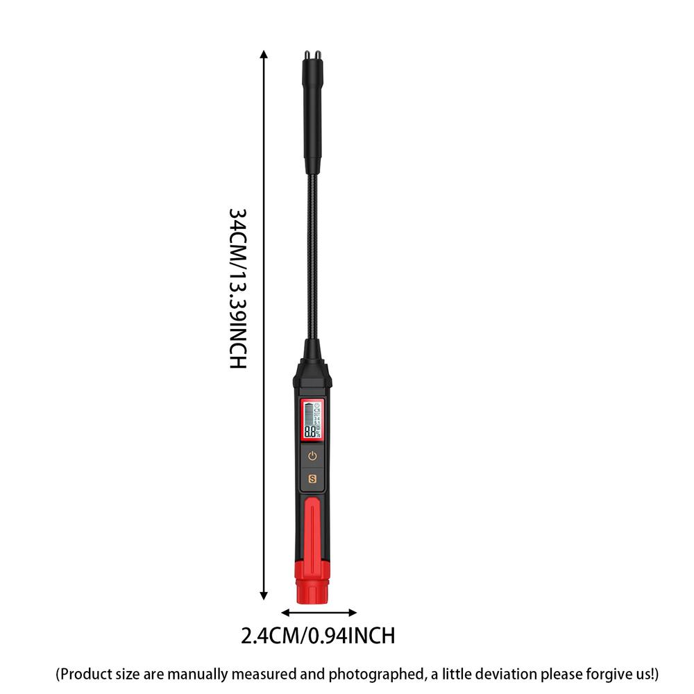 Brake Fluid Detector High Precision Probe Brake Fluid Diagnostic Detector Auto Car Brake Oil Testing Pen Automotive Brake Fluid
