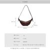 Retro Horn Bag Women's New Autumn and Winter Tide Fashion Saddle Bag Versatile Single Shoulder Messenger Bag Dumpling Bag
