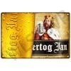 Hertog Jan Retro La Chouffe Metallskilt Blikkskilt Whisky Belgia Øl Plakett Metall Veggdekor Vintage Dekor Plakater Skilt Man Cave