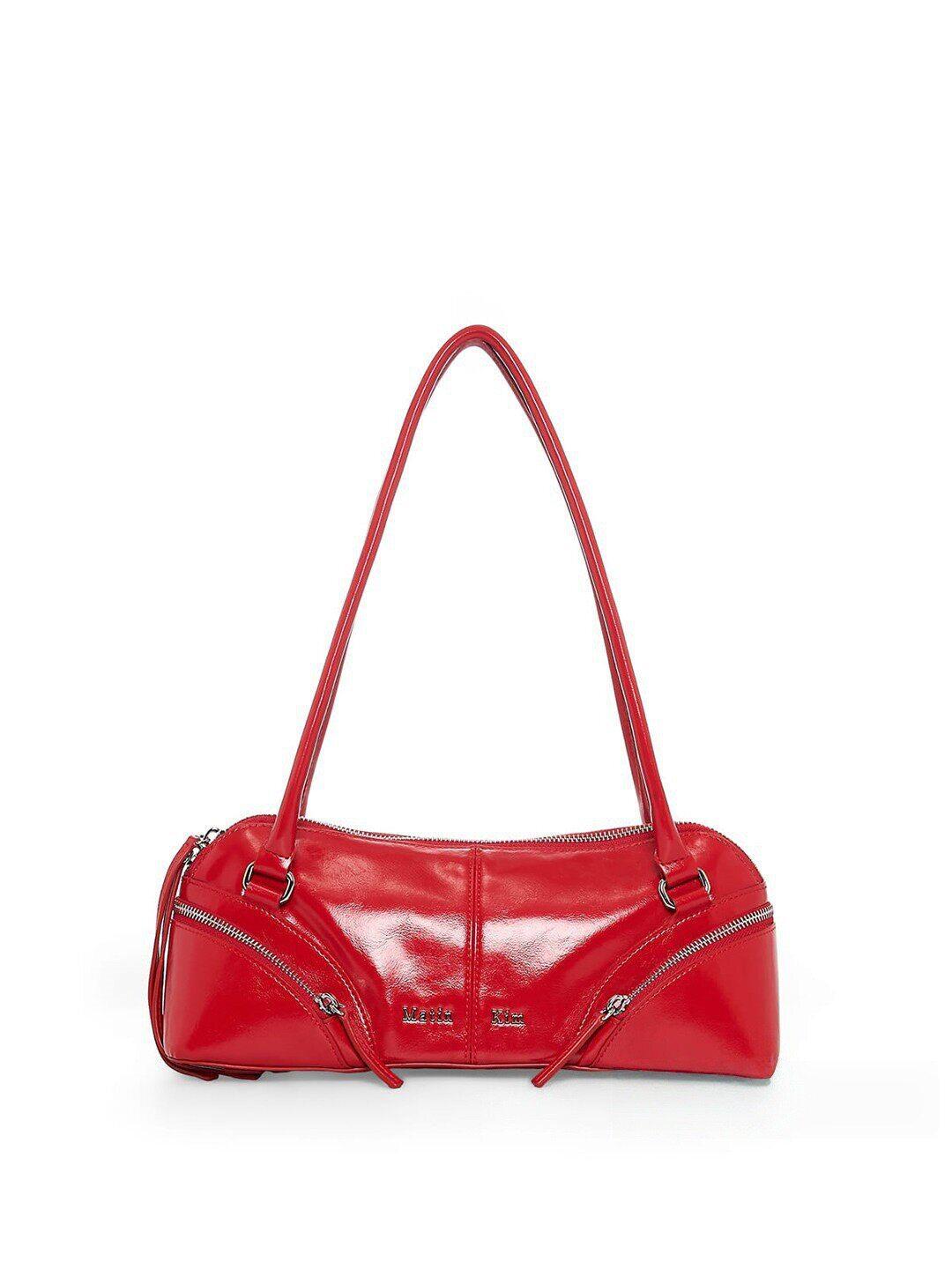 

New French Stick Bag, Niche Commuting Diagonal Zipper Hand-held Single Shoulder Underarm Motorcycle Bag