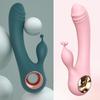 USB Rechargeable Dildo Rabbit Vibrator Sex Toys for Women Vaginal Anal Massager