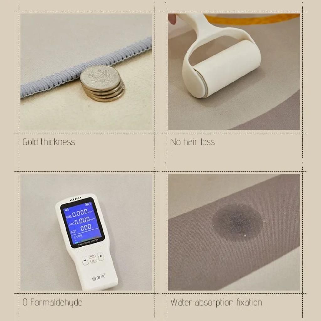 Cream Beige Long Runner Rug Outdoor Patio Non-slip Washable Runner Mat Decoration Home Living Room Kitchen Carpet Track Corridor