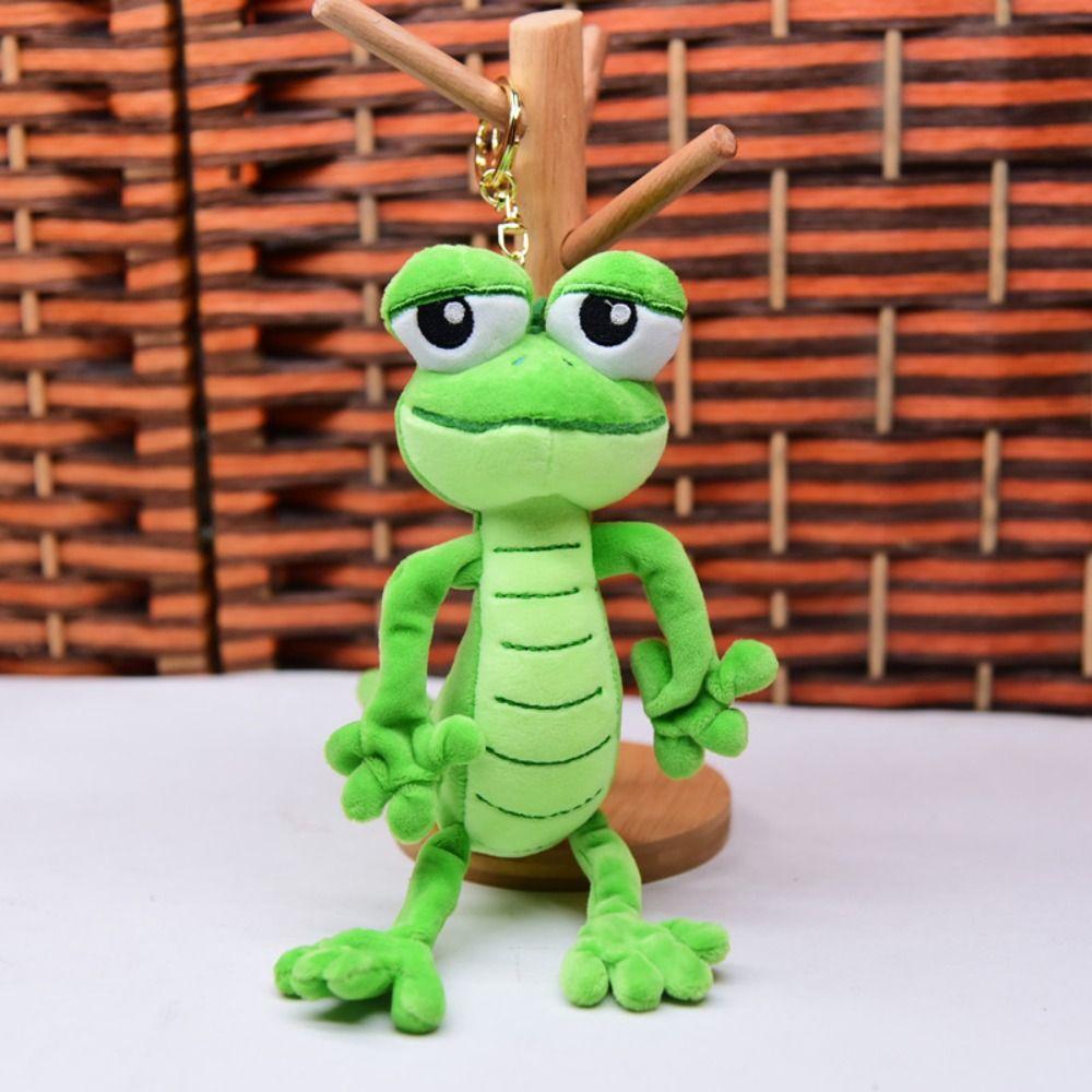 Stuffed Animals Lizard Doll Keychain Bag Pendant Lizard Green Pendant  Jewelry Backpack