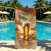 Anime Cooles Bierhandtuch Für Outdoor Camping Strandhandtuch Super Saugfähig Schnelltrocknend Sommerhandtuch