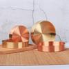 Vintage Round Tray Copper Storage Box Holder Container Dish Disc Home Decor Decoration by Jooan