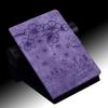 Window Sill Cat and Cherry Blossom Pattern Embossing Process Design Leather Tablets Case For iPad/Samsung Tab/Amazon/Lenovo/Xiaomi