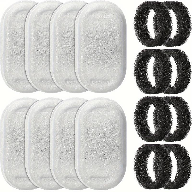 8PCS Cat Water Fountain Replacement Filters - for Clean Drinking Water - Fits Multiple Models Ideal for Small Animals Dispenser