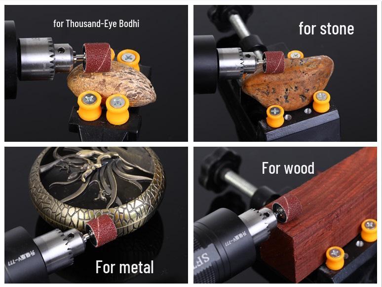Electric Grinder Sanding Ring & Polishing Tool for Metal, Wood, and Rust Removal