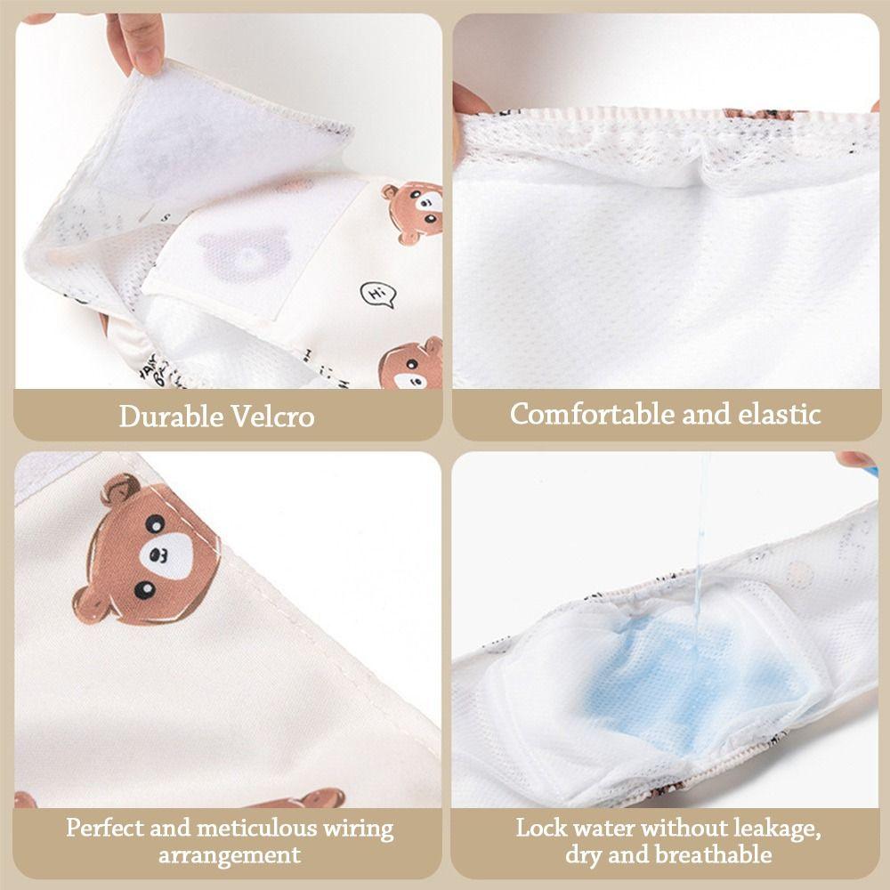 Water-absorbing Sanitary Underwear Washable Pet Diaper for Male Puppy