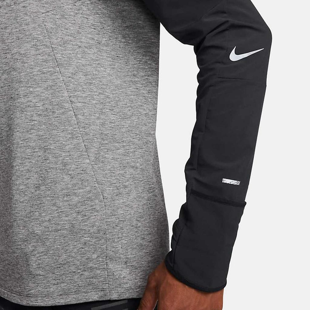 Nike Quick-Dry Breathable Running Training Long Sleeve Hoodie Men Hoodies Gray BQ6523-010