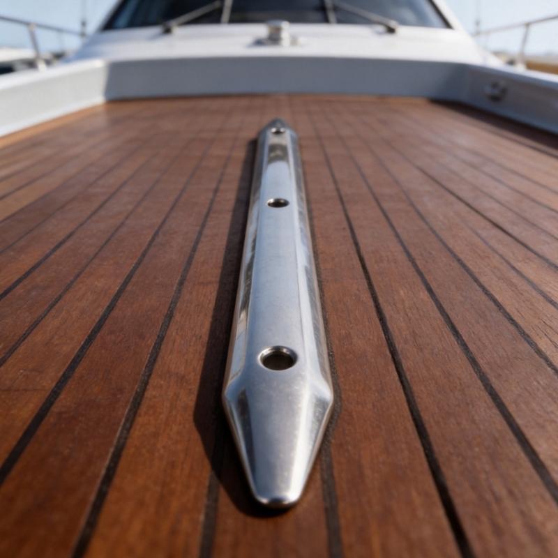 Marine Edge Guard 316 Stainless Steel 12 Inch Boat Rub Rail Cover for Side Protection, Mooring Contact and Hardware Replacement Use