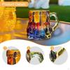 Guitar Mug Coffee Cup Multifunctional Unique Home Decor Resin Desktop Ornament for Bedroom Desk Men