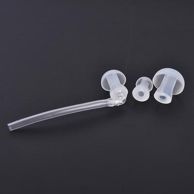 1 Set Accessorio universale per apparecchi acustici Tappi per le orecchie Tappi per le orecchie Tubo per tappi per le orecchie SML