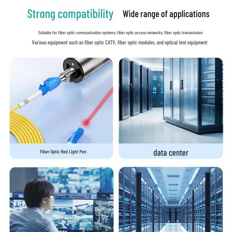 SAMZHE FC Male to LC Female Single-Mode Fiber Optic Adapter